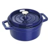 Staub Cocotte Tonde*Cocotte 22 cm Blu in Ghisa