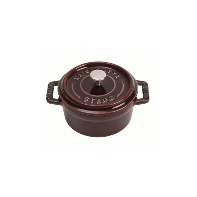 Staub Cocotte Tonde*Cocotte 10 cm Granata in Ghisa