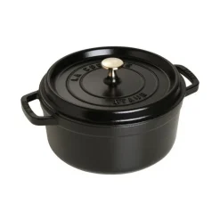 Staub Cocotte Tonde*Cocotte 26 cm Nera in Ghisa