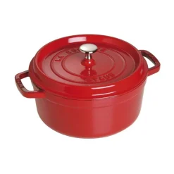 Staub Cocotte Tonde*Cocotte 22 cm Rossa in Ghisa