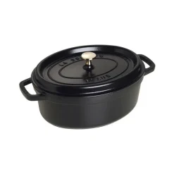 Staub Cocotte Ovali*Cocotte Ovale 31 cm Nera in Ghisa