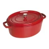 Staub Cocotte Ovali*Cocotte Ovale 31 cm Rossa in Ghisa