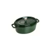 Staub Cocotte Ovali*Cocotte Ovale 29 cm Verde Basilico in Ghisa