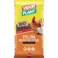 Vigorplant Terricci Per Piante*Concime organico Pollina Micro Pellettata 25 kg