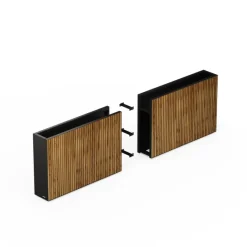 Herstera Fioriere In Metallo Herstera*Connettore Interno per Fioriera DECO DIVIDER 120x25x80 cm