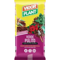 Vigorplant Terricci Per Piante*Corteccia di pino Media 15-25 mm Verde Pulito 20 litri