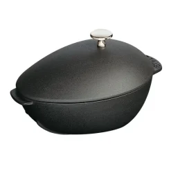 Staub Pentole E Tegami*Cozziera 25 cm Nera in Ghisa