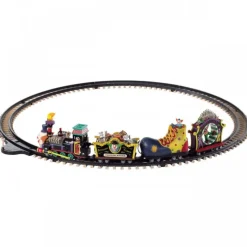 Lemax Edifici E Giostre In Movimento|Edifici E Giostre In Movimento*Crazy Clown Express B/O 4.5V Cod. 94486
