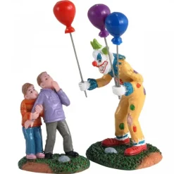 Lemax Personaggi|Personaggi*Creepy Balloon Seller Set Of 2 Cod. 12009
