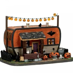 Lemax Edifici Illuminati|Novità Lemax Spooky Town 2025*Creepy Camper con Alimentatore 4.5V Cod. 75186
