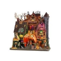 Lemax Edifici Illuminati|Novità Lemax Spooky Town 2025*Creepy Pumpkin Patch B/O 4.5V Cod. 45210