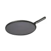 Staub Set Fonduta E Crepiere*Crepiere 30 cm Nera in Ghisa