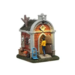 Lemax Scene Halloween|Novità Lemax Spooky Town 2025*Crypt Move In Cod. 54439