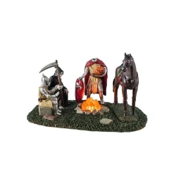 Lemax Scene Halloween|Novità Lemax Spooky Town 2025*Cursed Campfire B/O 4.5V Cod. 44356