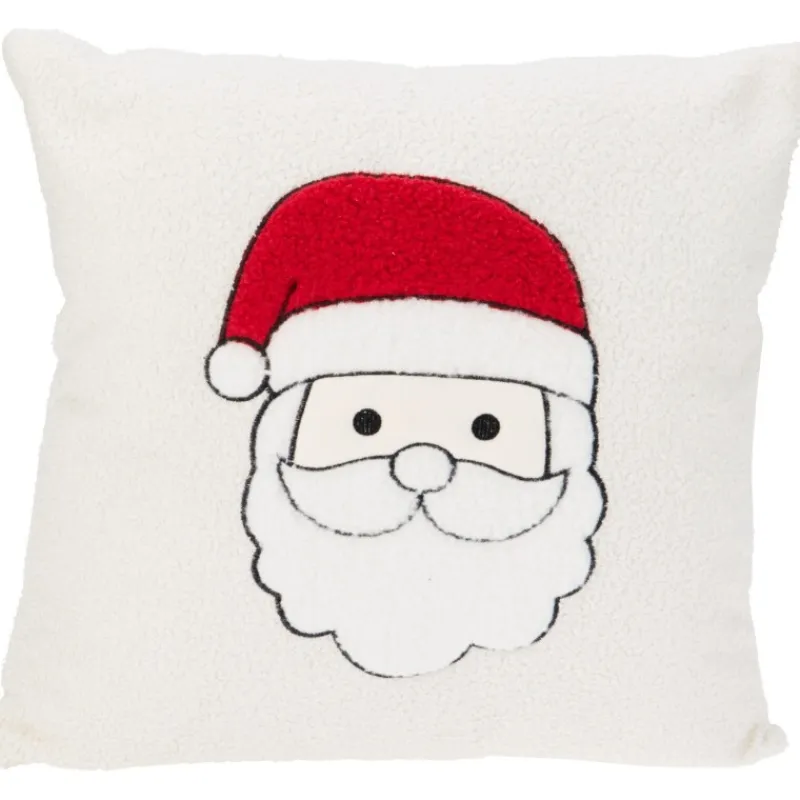 Koopman Cuscini E Plaid*Cuscino Decorativo Natale Teddy 45x45 cm. Pezzo Singolo
