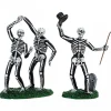 Lemax Personaggi|Personaggi*Dancing Skeletons Set Of 2 Cod. 72377