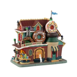 Lemax Edifici Illuminati*Danny's Donuts & Coffee con Alimentatore Cod. 35031