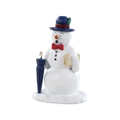 Lemax Personaggi|Lemax Best Buy*Dapper & Debonair Snowman Cod. 92781