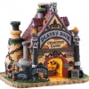 Lemax Edifici Illuminati|Edifici Illuminati*Death's Door Cemetery Gates con Alimentatore Cod. 05614