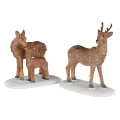 Lemax Personaggi*Deer Family Set of 2 Cod. 02929