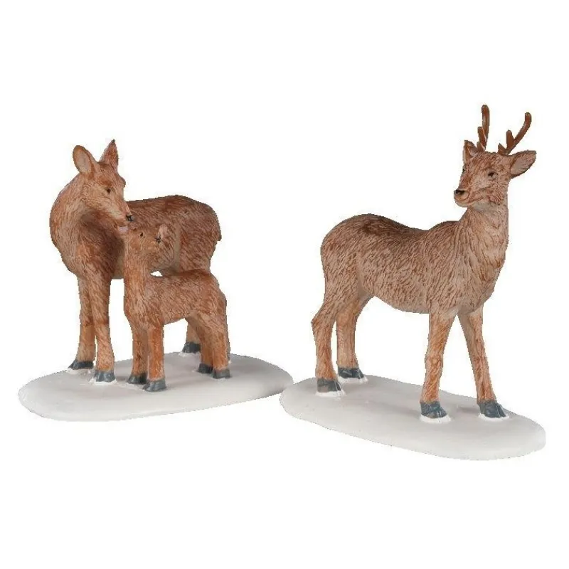 Lemax Personaggi*Deer Family Set of 2 Cod. 02929