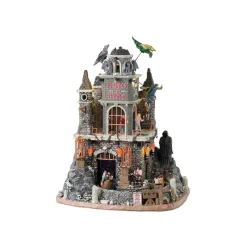 Lemax Edifici E Giostre In Movimento*Dungeon Of Terror con Alimentatore 4.5V Cod. 35009