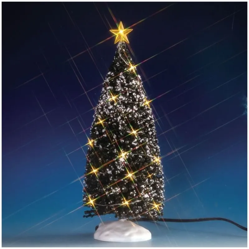Lemax Luci E Alimentatori|Accessori*Evergreen Tree with 24 Clear Light B/O 4.5V Cod. 74264