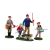 Lemax Personaggi*Family Fishing Day Set Of 4 Cod. 42327