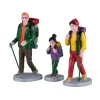 Lemax Personaggi*Family Trek Set of 3 Cod. 02936