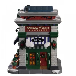 Lemax Prodotti Fuori Catalogo|Edifici Illuminati*Fancy Paws Boutique B/O 4.5V Cod. 05651