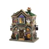 Lemax Edifici Illuminati|Novità Lemax Spooky Town 2025*Fearful Fashions Clothiers con Alimentatore 4.5V Cod. 55307