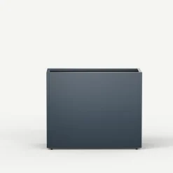 Herstera Fioriere In Metallo Herstera*Fioriera Alta PLANTER DIVIDER 40 in Metallo colore Antracite 100x40x80 cm