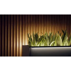 Herstera Fioriere In Metallo Herstera*Fioriera Alta PLANTER DIVIDER 40 in Metallo colore Antracite 100x40x80 cm