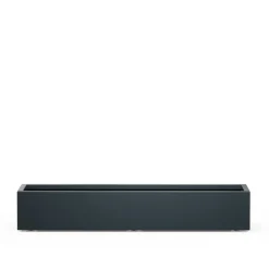 Herstera Fioriere In Metallo Herstera*Fioriera Bassa PLANTER XIC 150 in Metallo colore Antracite 150x40x25cm