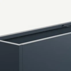 Herstera Fioriere In Metallo Herstera*Fioriera PLANTER 30 in Metallo colore Antracite 150x30x50 cm