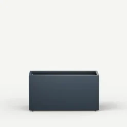 Herstera Fioriere In Metallo Herstera*Fioriera PLANTER 30 in Metallo colore Antracite 100x30x50 cm