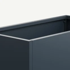 Herstera Fioriere In Metallo Herstera*Fioriera PLANTER 50 in Metallo colore Antracite 100x50x50cm