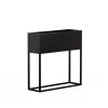 Herstera Fioriere In Metallo Herstera*Fioriera Hestera PLANTER HUB in Metallo colore Antracite 80x25x78