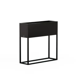 Herstera Fioriere In Metallo Herstera*Fioriera Hestera PLANTER HUB in Metallo colore Antracite 80x25x78