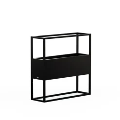 Herstera Fioriere In Metallo Herstera*Fioriera Hestera PLANTER HUB in Metallo colore Antracite 80x25x78