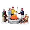 Lemax Personaggi|Scene Natalizie*Fire Pit S/5 B/O 4.5V Cod. 4223