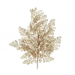 Kaemingk Complementi D'Arredo*Foglia con glitters 68 cm.
