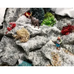 MyVillage Allestimento Villaggi|Materiale Per Decorare*Foglio Modellabile Rocce 120 x 100 cm