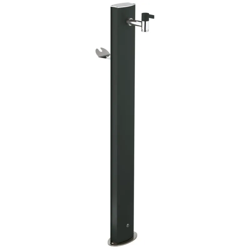Acquapoint Fontane Per Posa In Superficie*Fontana da Giardino Aquapoint Triangle Ground Nero Metal