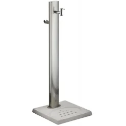 Acquapoint Fontane Per Posa In Superficie*Fontana da Giardino Aquapoint Steel-O Ground Cromato