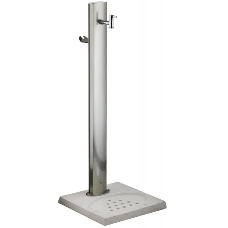 Acquapoint Fontane Per Posa In Superficie*Fontana da Giardino Aquapoint Steel-O Ground Cromato
