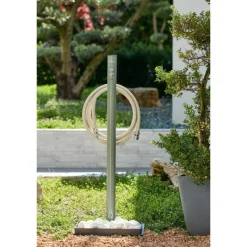 Acquapoint Fontane Per Posa In Superficie*Fontana da Giardino Aquapoint Loop Ground Verde Kaki