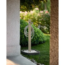Acquapoint Fontane Da Interrare*Fontana da Giardino Aquapoint Triangle da Interrare Grigio Tortora