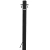 Acquapoint Fontane Da Interrare*Fontana da Giardino Aquapoint Totem da Interrare Nero Metal