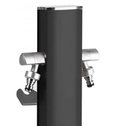 Acquapoint Fontane Da Interrare*Fontana da Giardino Aquapoint Totem da Interrare Nero Metal